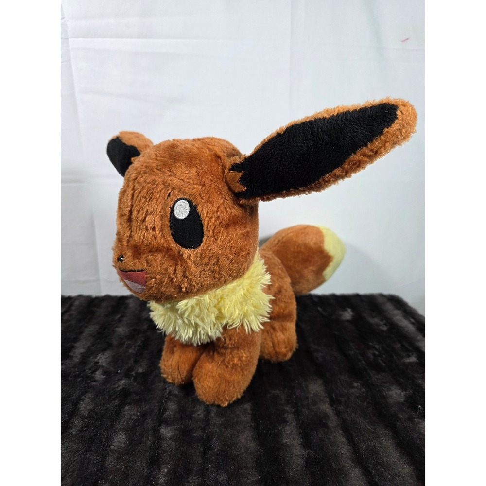 Build-A-Bear Pokemon Eevee Plush Stuffed Animal 2017 Nintendo Brown 11 inch